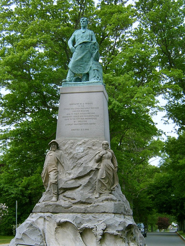 Whaling Memorial at Buttonwood Park, Нью-Бедфорд