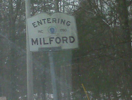 Entering Milford, Mass INC. 1780, Салем