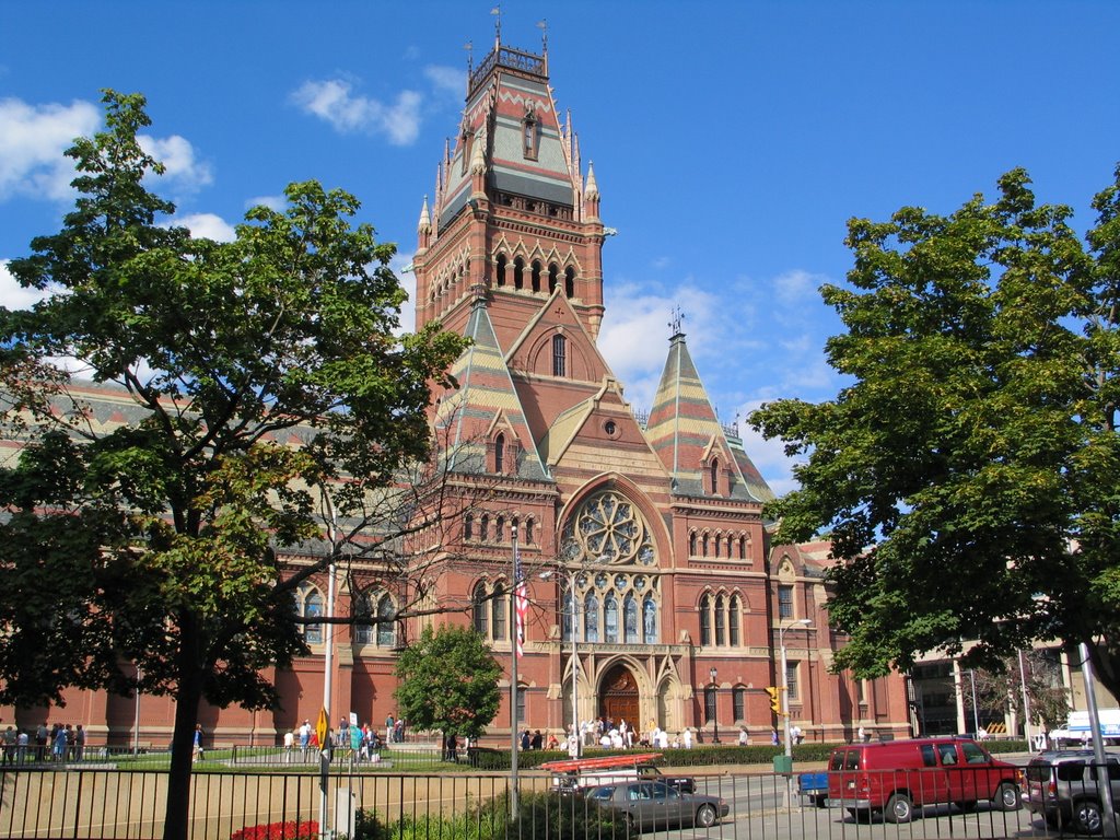 Harvard Memorial Hall, Harvard University (Cambridge, Boston, Massachustts, U.S.A.), Сомервилл