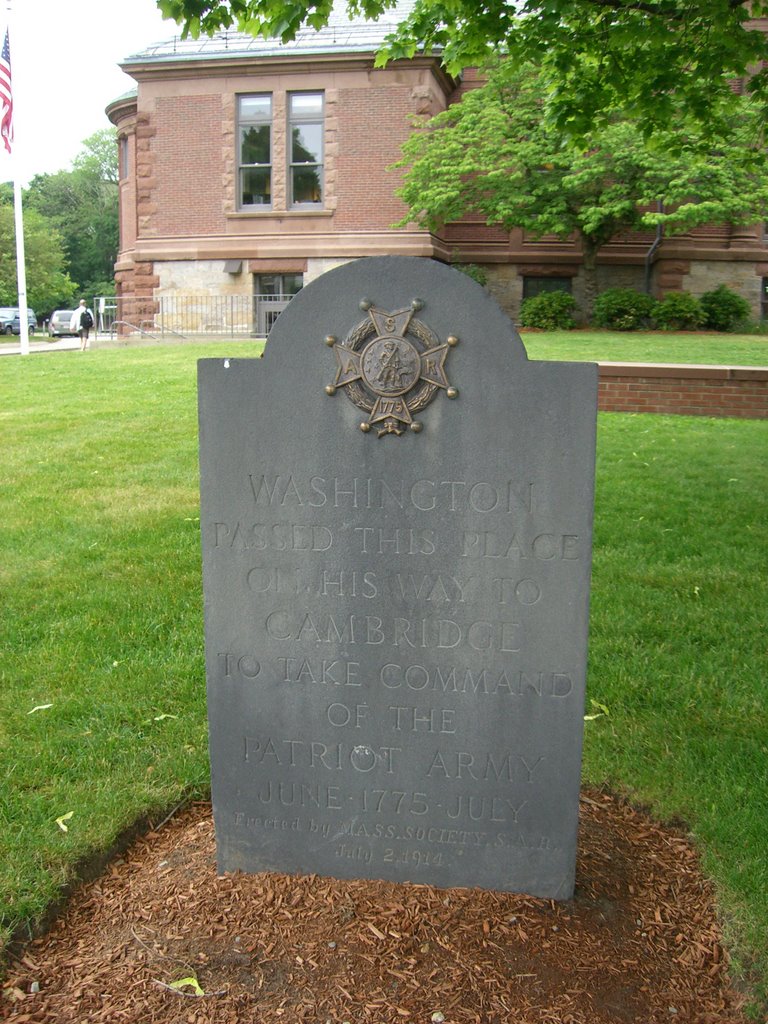 Washington Passed by the Watertown Library, Уотертаун
