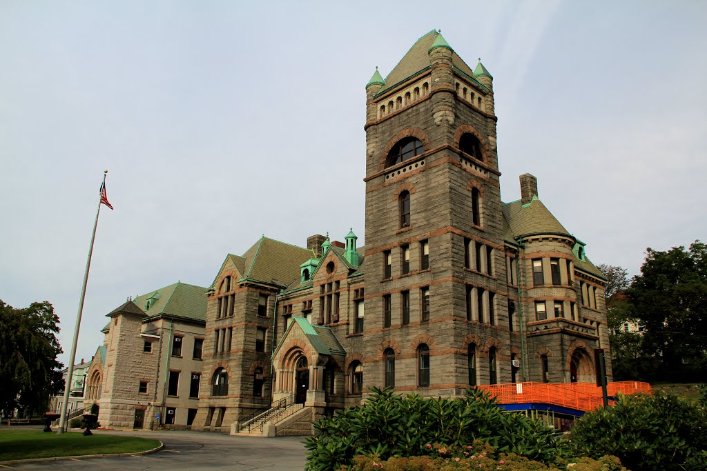 Old Bristol County Superior Courthouse, Fall River MA, Фолл-Ривер