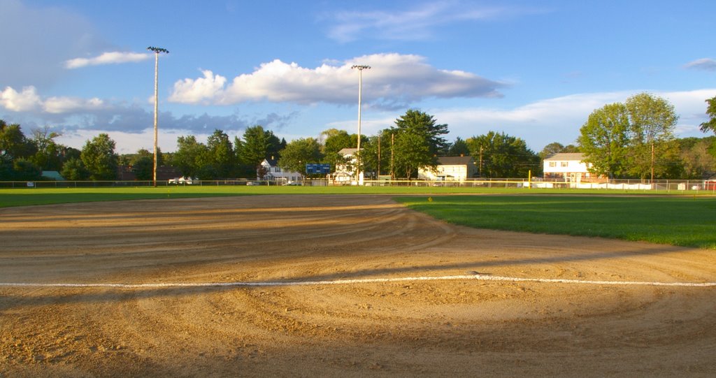Baseball field at Sunset, Фрамингам