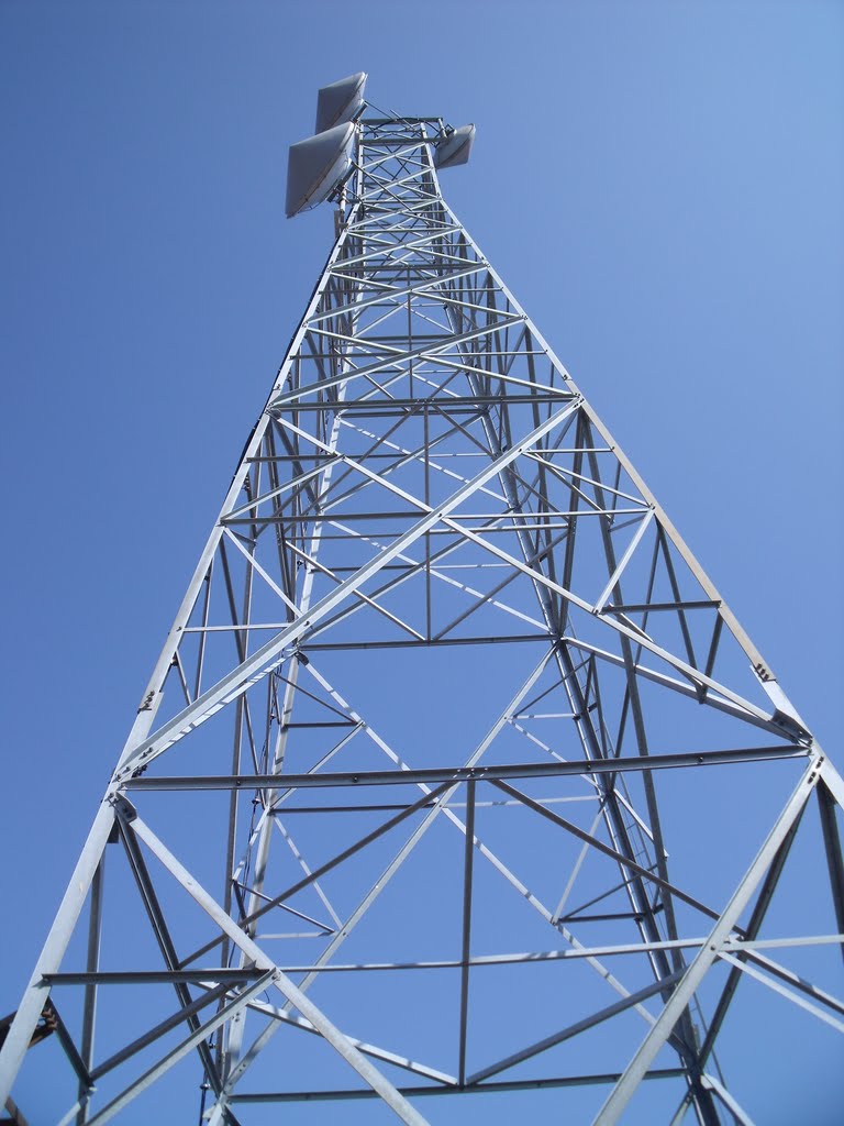 Railroad communication tower., Брайнерд