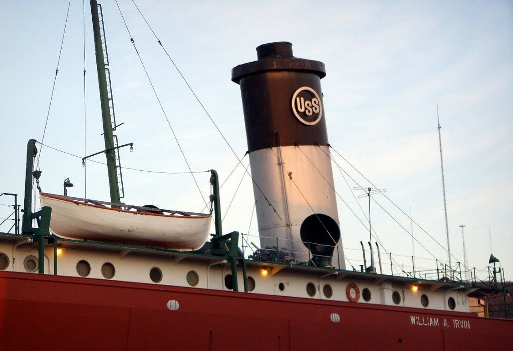 A Ship at Duluth Harbour Museum, MN, Дулут