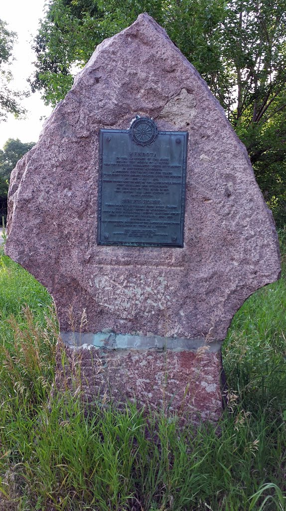 Mendota Historical Marker, Мендота-Хейгтс