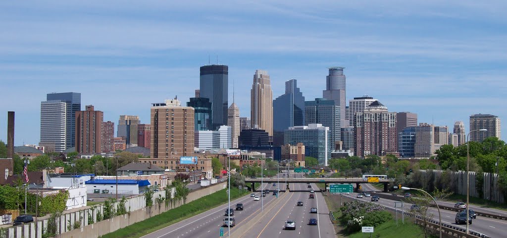 Minneapolis skyline, Миннеаполис