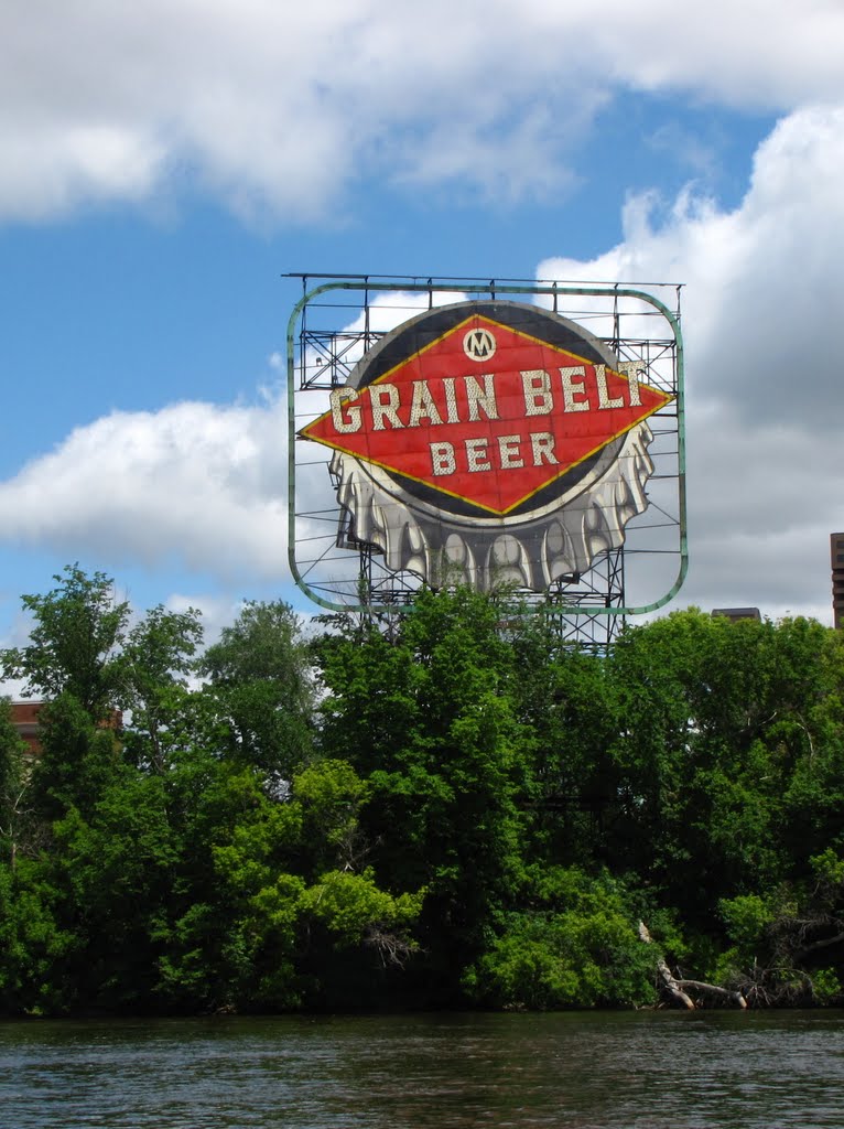 Grain Belt Beer Landmark, Миннеаполис