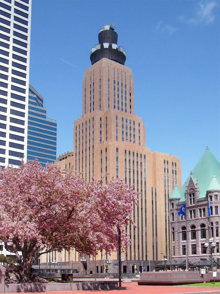 CenturyLink building (formerly Qwest Building), Minneapolis, Minnesota, Миннеаполис