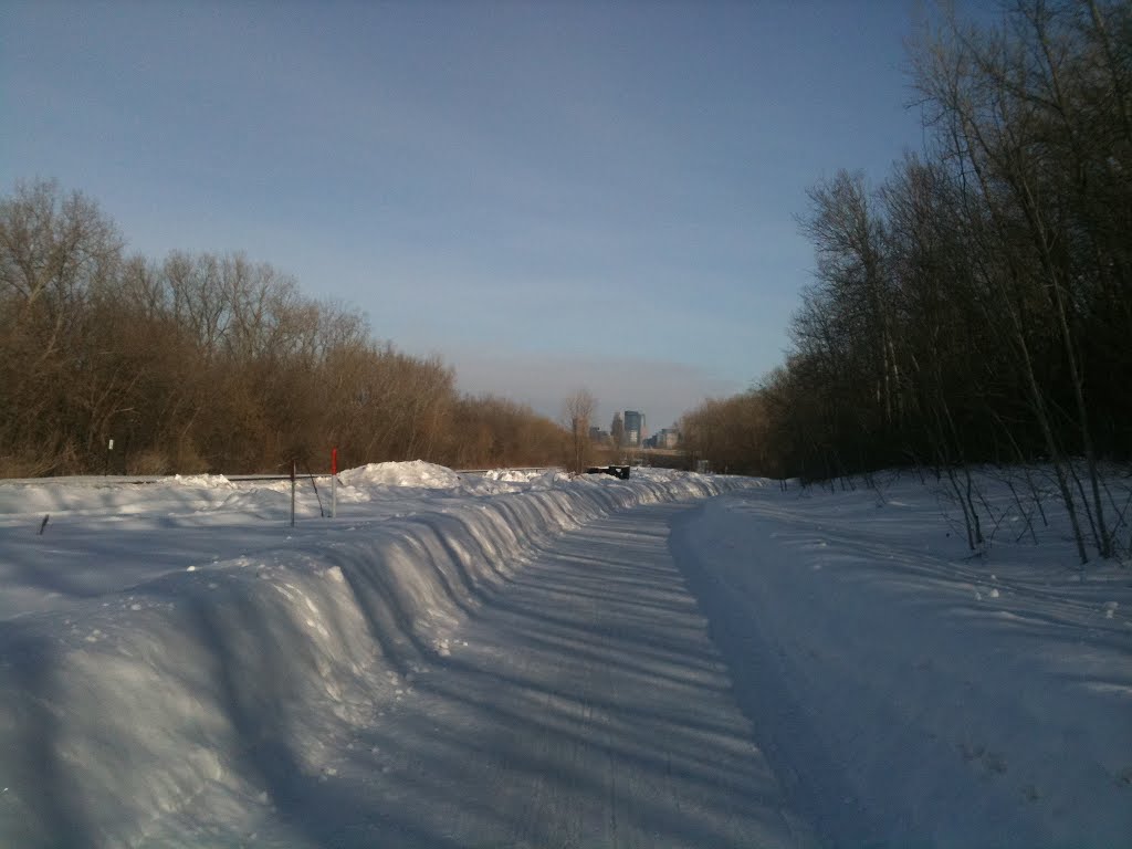 Winter ride on the Cedar Lake Trail, Сент-Луис-Парк