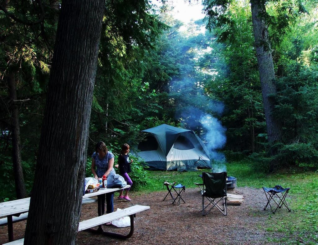 Evening Campsite / Jay Cooke State Park - Carlton,Mn, Сканлон