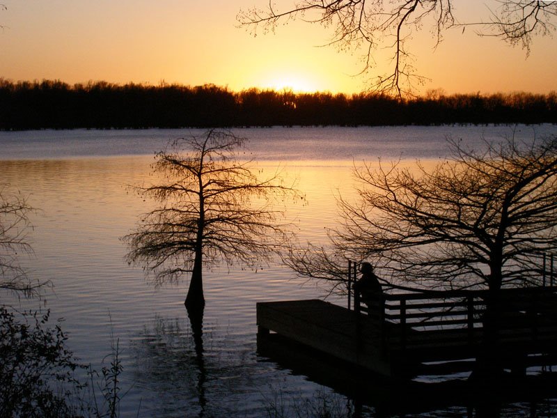 Lake Chicot - Fishing at Sunset, Ватер Валли