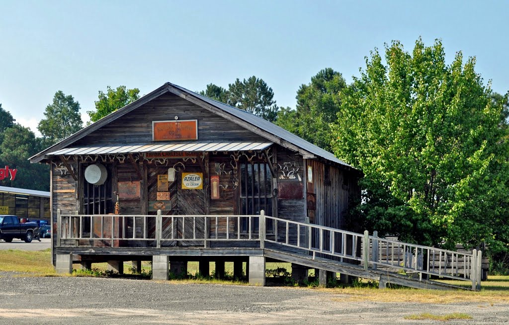 Old Frank Carlisle GenMdse Store at the  Choctaw County Historical Museum at Gilbertown, AL, Вест Поинт