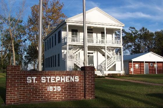 Old Saint Stephens, Washington County, Alabama, Вест Поинт