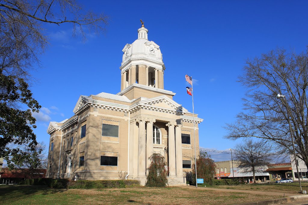 Chickasaw County Courthouse - Built 1909 - Houston, MS, Гаттман