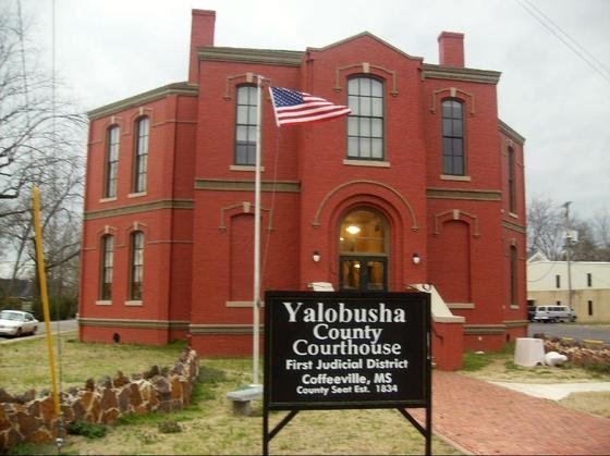 Yalobusha County Courthouse, Coffeeville, Mississippi, Глендора