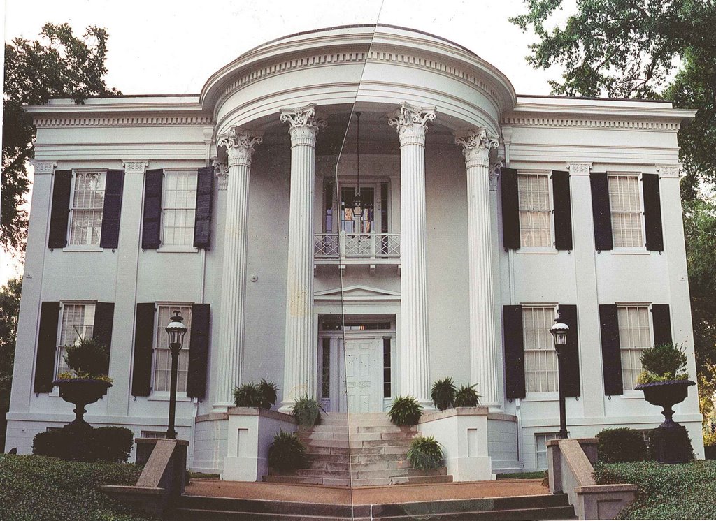 governors mansion, built in 1842, Jackson Mississippi NHL (7-2001), Джексон