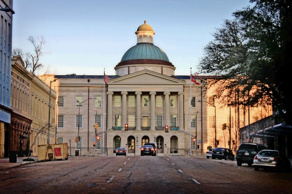 Mississippi Old State Capitol Building - Built 1837, Джексон