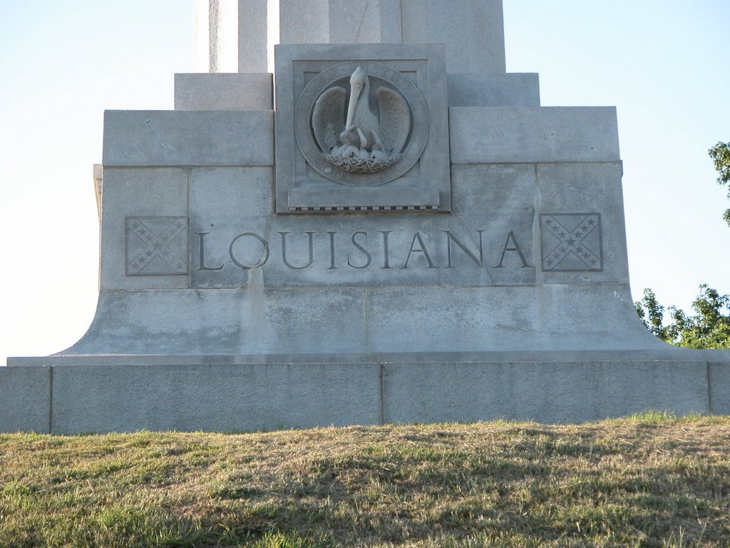 Louisiana State Memorial, near the Great Redoubt, Vicksburg National Military Park, Mississippi, Кингс