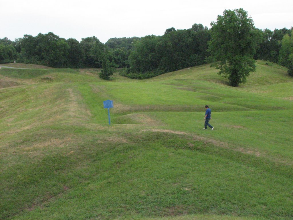Trenches in Vicksburg Military Park, Кингс