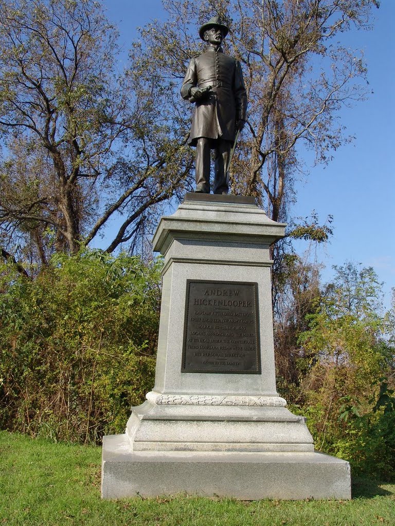 Statue of Andrew Hickenlooper - Vicksburg National Military Park, Кингс