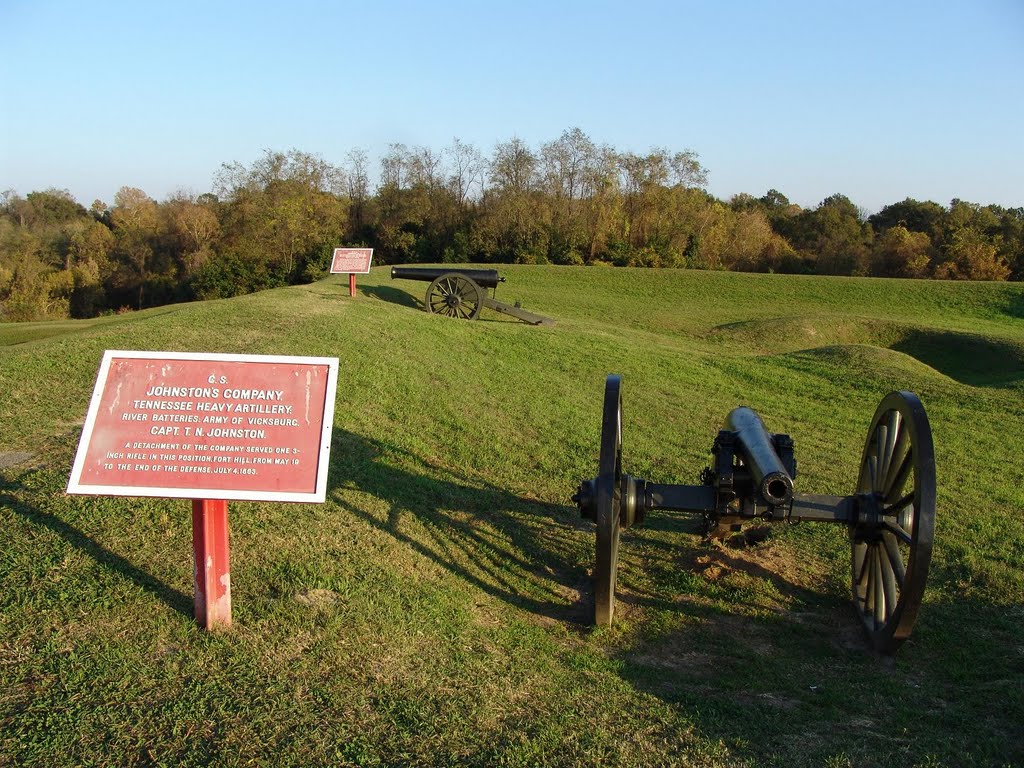 Canons at Fort Hill - Vicksburg National Military Park, Кингс