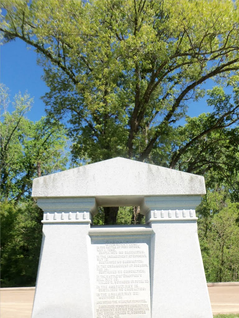 Casualties monument, Vicksburg Battlefield, Vicksburg, MS (2013), Кингс