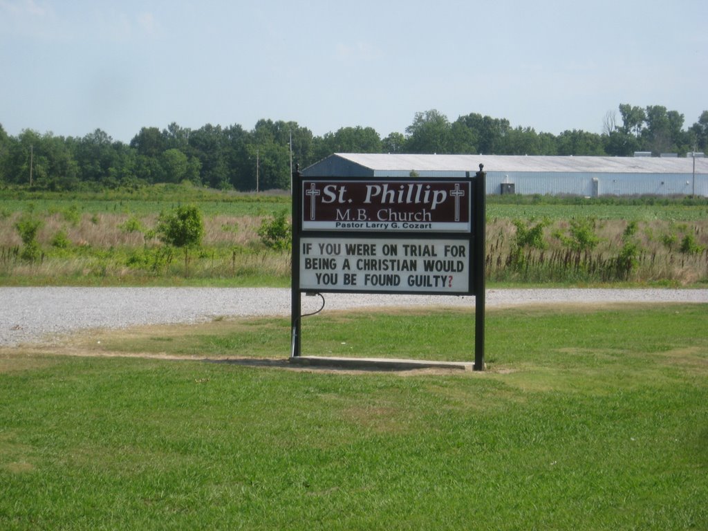 Church Sign along Mississippi/Arkansas Border, Лула