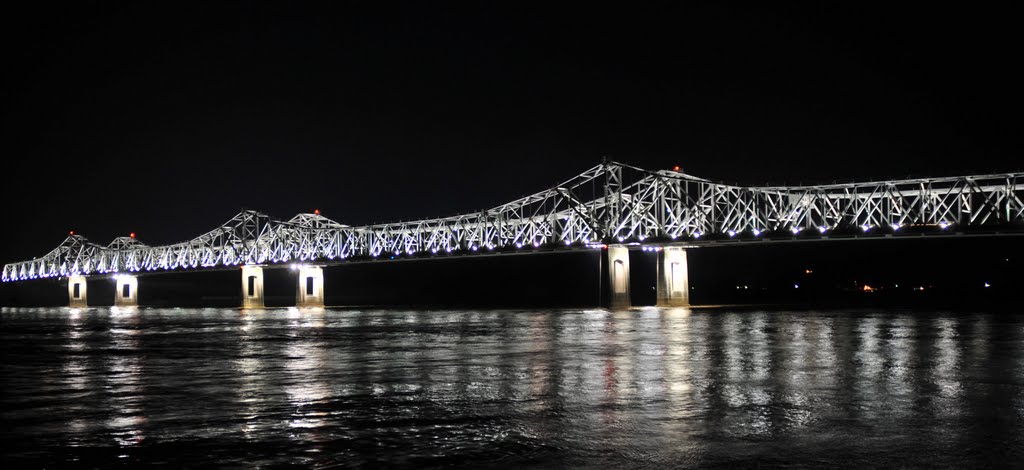 Bridge over the Mississippi River, Natchez, MS, Натчес