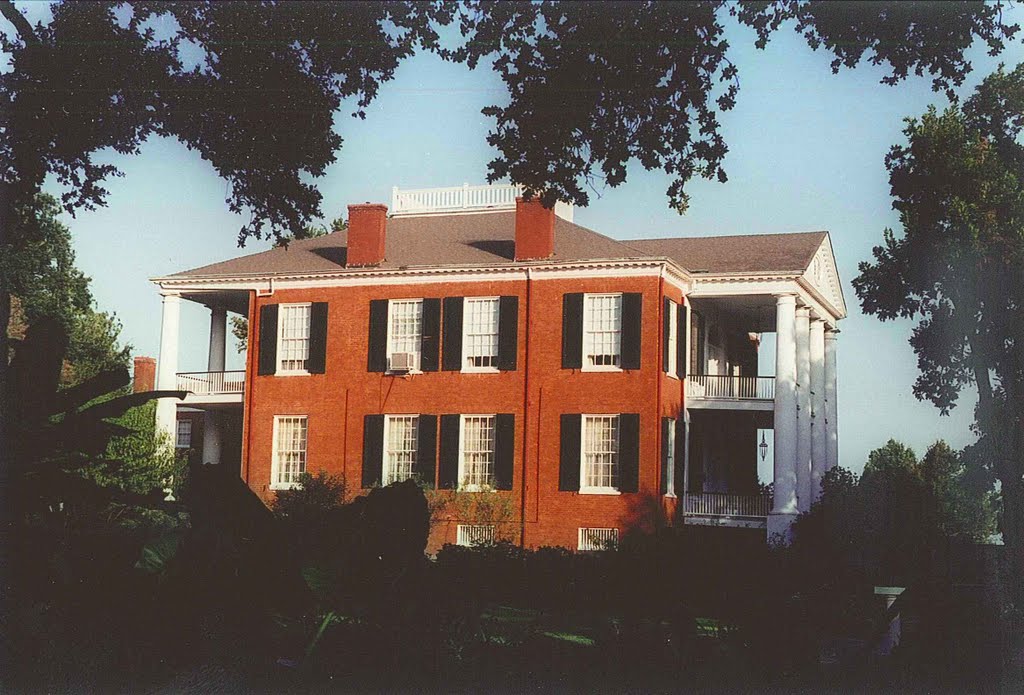 1820 "Rosalie" Peter Little mansion, Natchez Ms, scanned 35mm (8-9-2000), Натчес