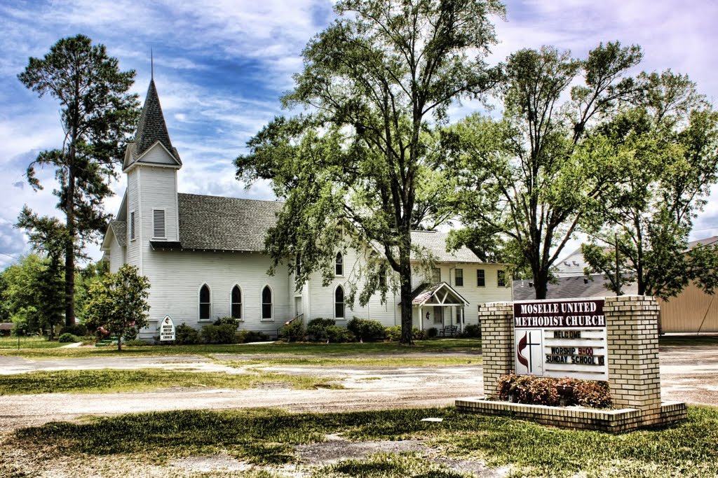 Moselle Methodist Church, Сандерсвилл