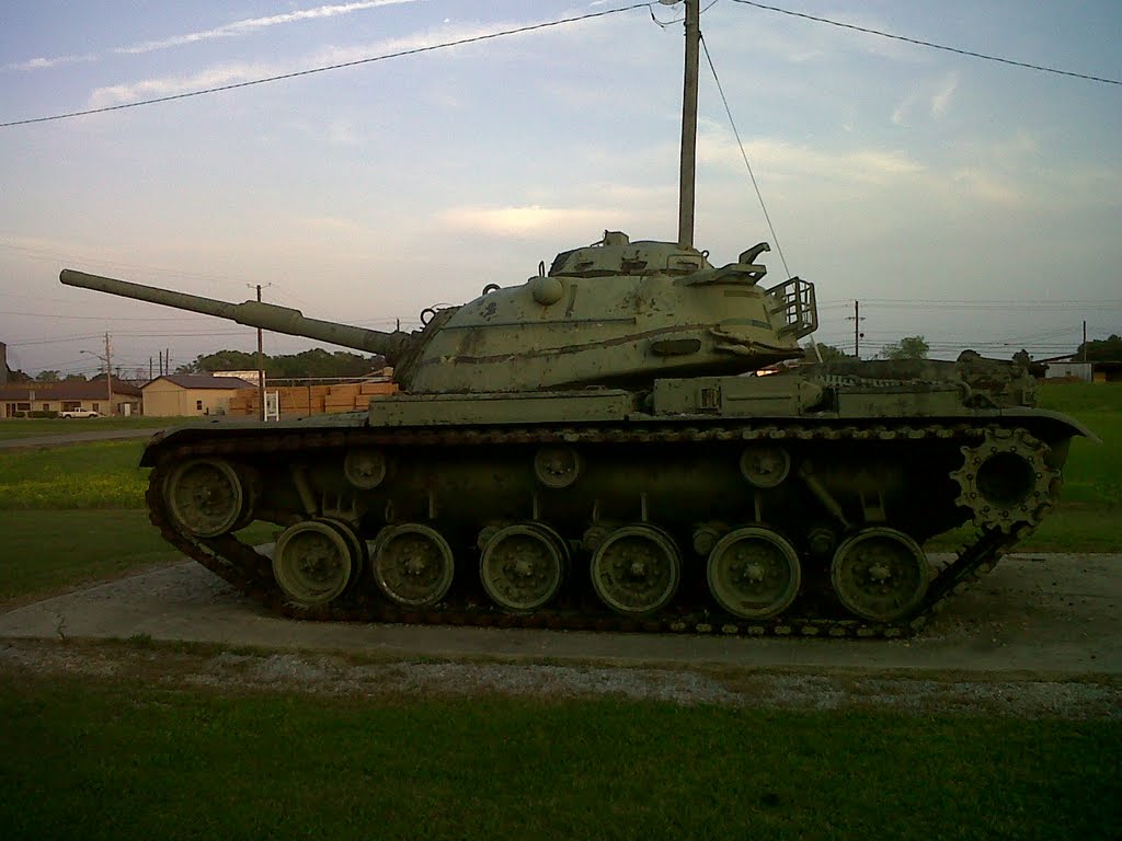 M60 tank Forest MS VFW, Сандерсвилл