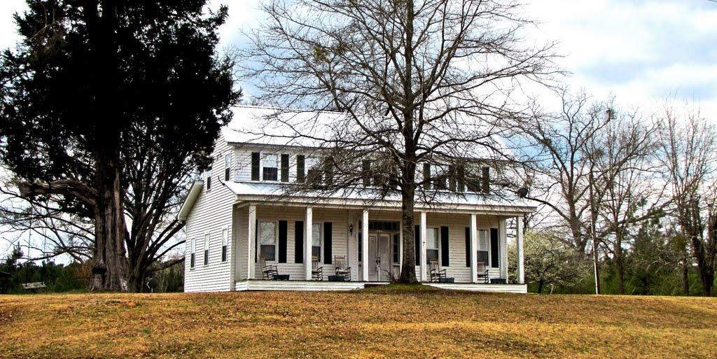 Thompson/Curry/Ford/Felts House at Pushmataha, AL (c. 1850), Сандерсвилл