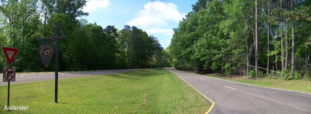 Natchez Trace Parkway north at Rocky Springs, Силвер-Крик