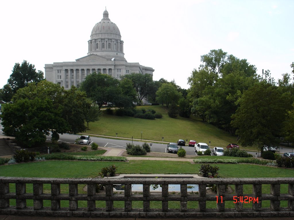 Capitol from the Garden, Джефферсон-Сити