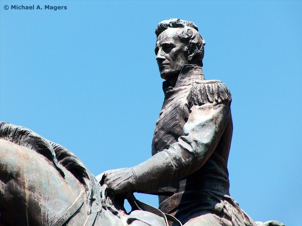 Andrew Jackson Statue, Independence Square, Индепенденс