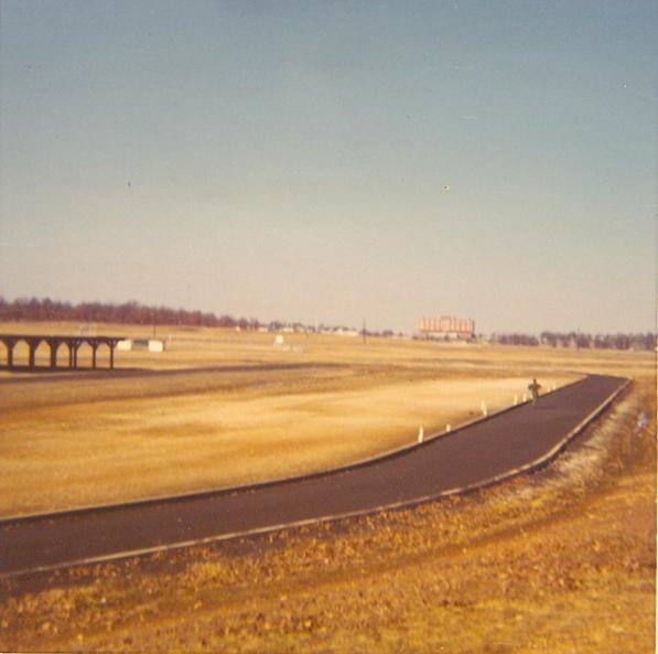 Parade field and Hospital in background Ft. Leonard Wood, Mo. 1969, Кап Гирардиу