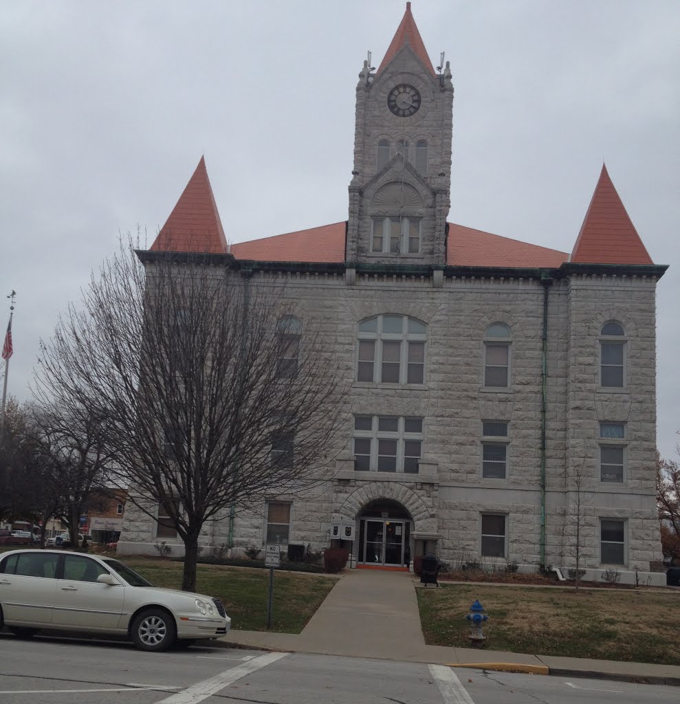 The Vernon County Courthouse, Невада