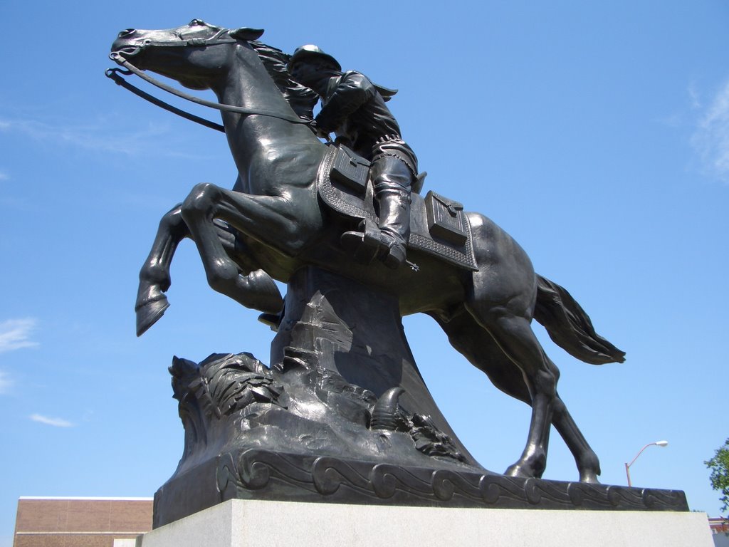Pony Express Rider, St.Joseph,MO, Олбани (Генри Кантри)