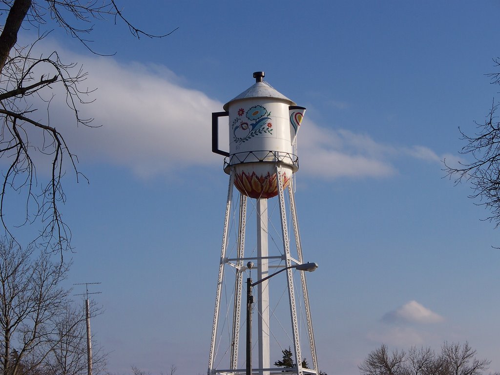 Stanton Iowa coffee Pot Water Tower, Олбани (Генри Кантри)