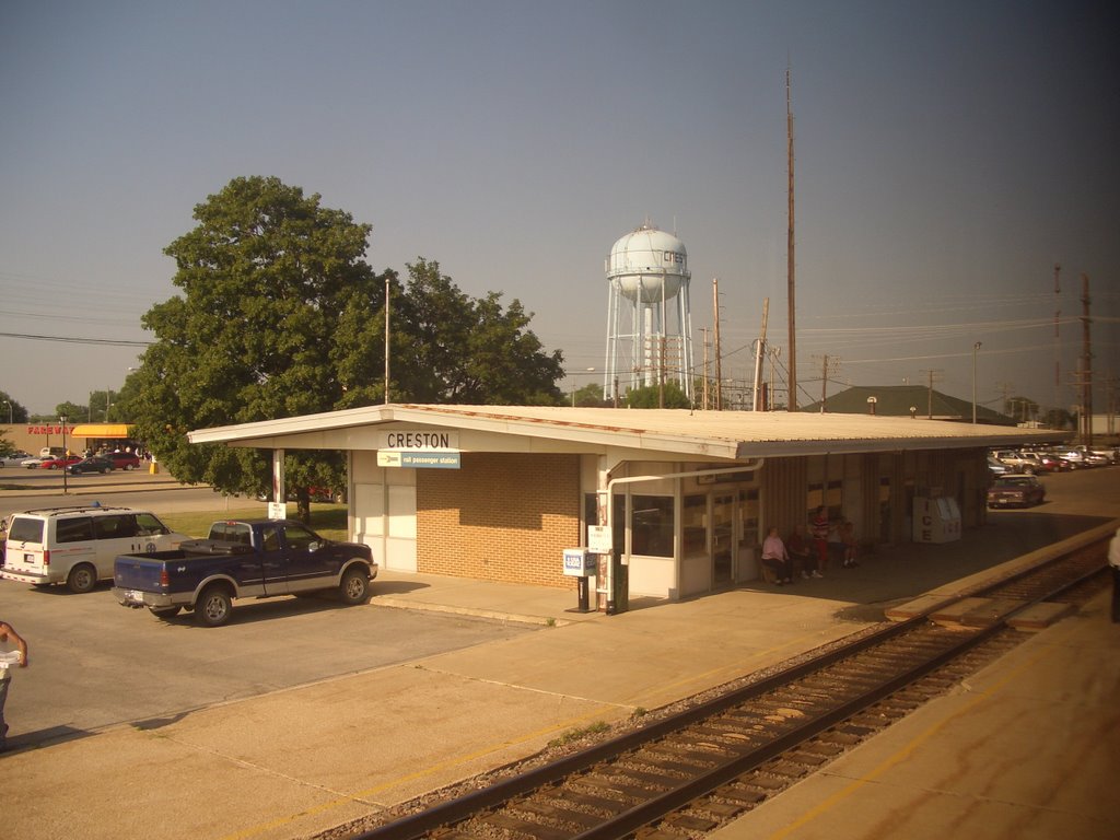 Amtrak Station - Creston, Iowa, Олбани (Рэй Кантри)