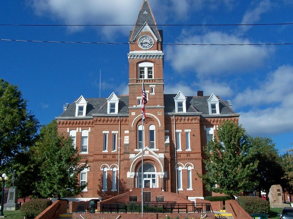 Gentry County Courthouse, Albany, Missouri, Олбани (Рэй Кантри)