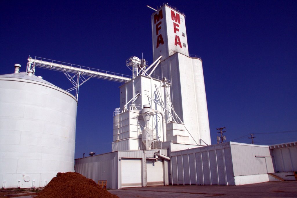 Columbia elevator (Missouri Farmers Association), Пагедал