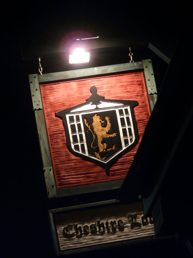 Cheshire lodge sign, Saint Louis Mo, Ричмонд Хейгтс