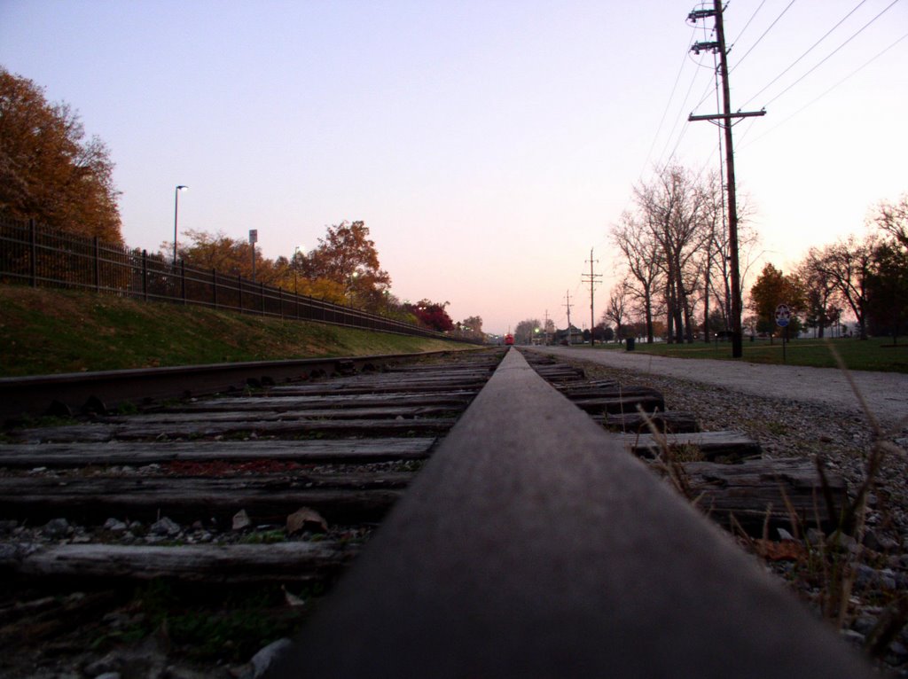 On the Railroad, Katy Trail, Frontier Park, Saint Charles, MO, Сант-Чарльз