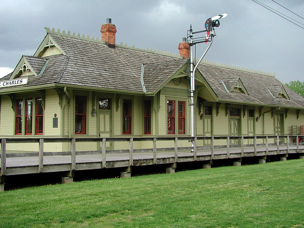 Old station, St.Charles, Missouri, Сант-Чарльз