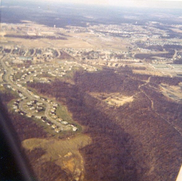 Ft.Leonard Wood,Mo. from the air  1970, Харрисбург
