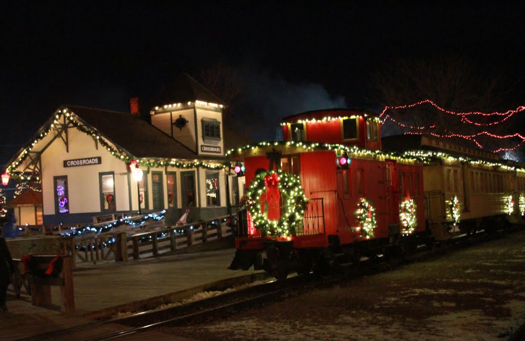 Christmas at Crossroads Village, Huckleberry Railroad, December 2009, Бичер