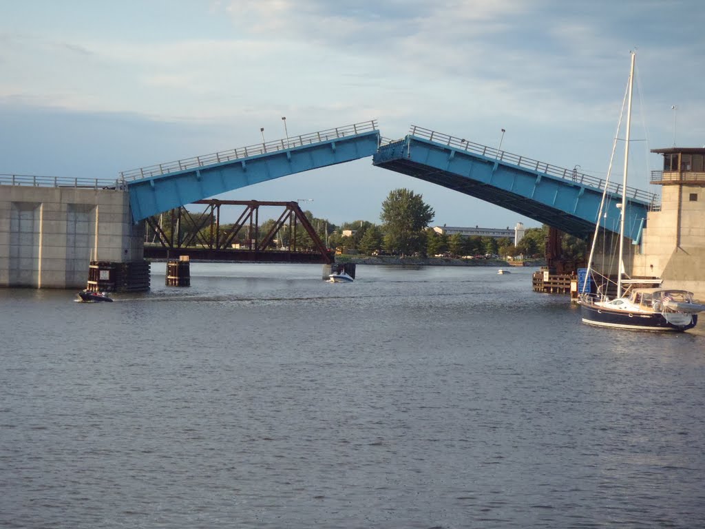 Liberty Bridge Opening, Bay City, Michigan, Бэй-Сити