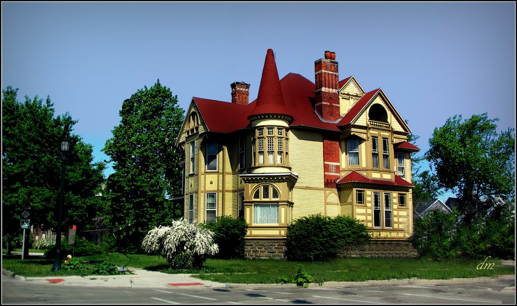 Lumber Baron Mansion in Bay City, Michigan, Бэй-Сити