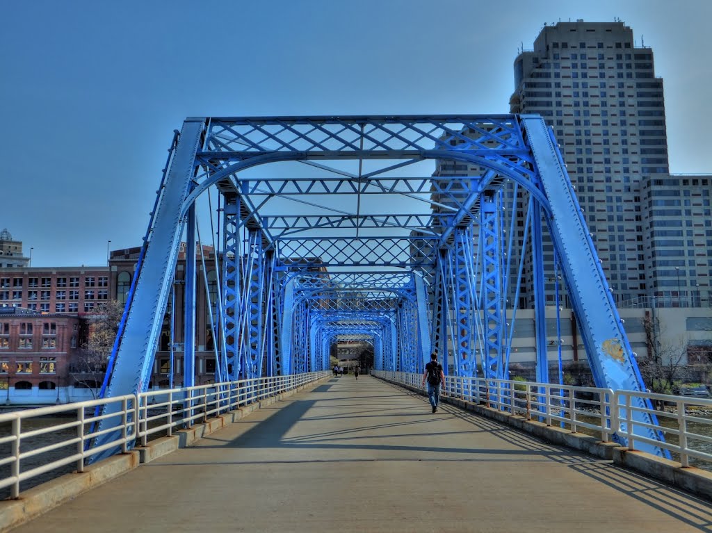 Blue Footbridge (West Side), Гранд-Рапидс